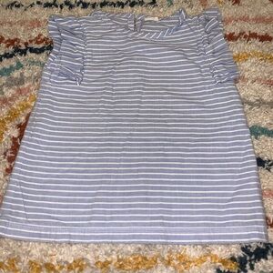 Crewcuts Blue and White Striped Kids Blouse